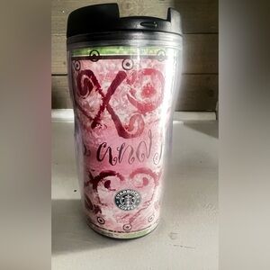 Starbucks Pink Swirl Tumbler